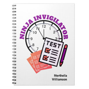 Cuaderno Funcionario de examen NINJA INVIGILATOR Profesor