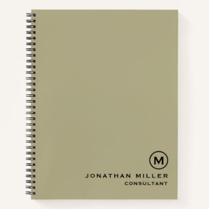 Cuaderno Funda dura de sabueso espiral grande personalizado