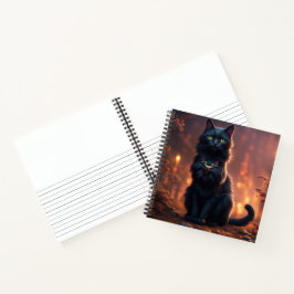 Cuaderno Funda dura para gato negro