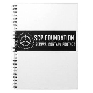 Cuaderno Fundación SCP: Seguro. Contener protección