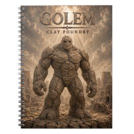 Cuaderno Fundición de Arcilla Golem Dark Cinema