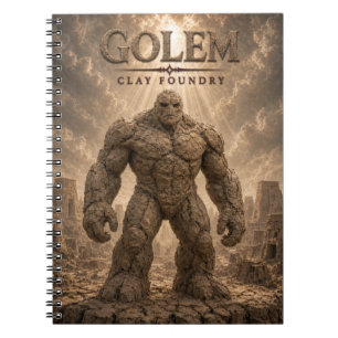 Cuaderno Fundición de Arcilla Golem Dark Cinema