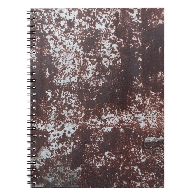 Cuaderno Fundición de chapa muy antigua. Superficie metaliz (Frente)