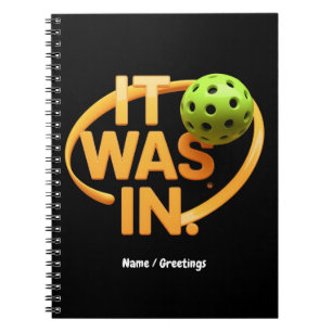 Cuaderno Fundido jugador de picnic "It Was In"