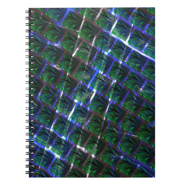 Cuaderno ¿Fundo de imagem verde sollozo de grado flutuante? (Frente)