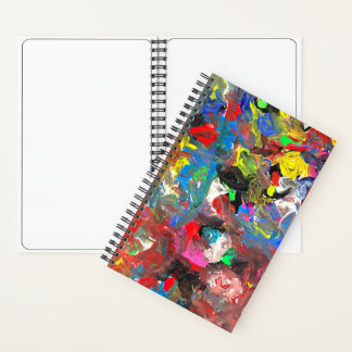 Cuaderno Funky Abstract Joyful Colorful