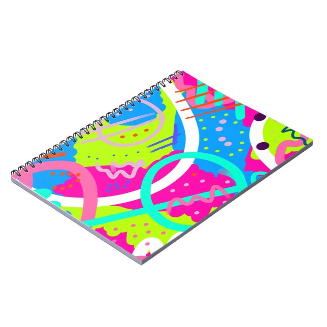 Cuaderno Funky Colorful Pop Art (Lado Izquierdo)