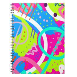 Cuaderno Funky Colorful Pop Art