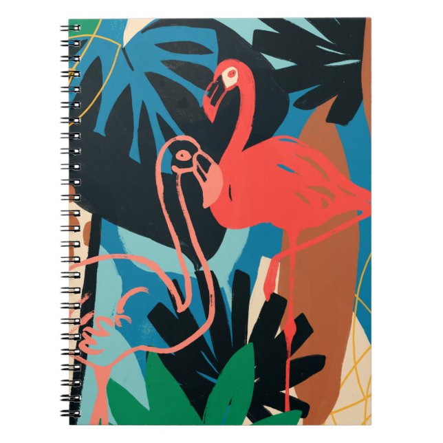 Cuaderno Funky Flamingo (Frente)
