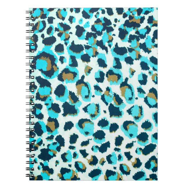 Cuaderno Funky Leopard Patterns Animal Zoo Art Animal (Frente)