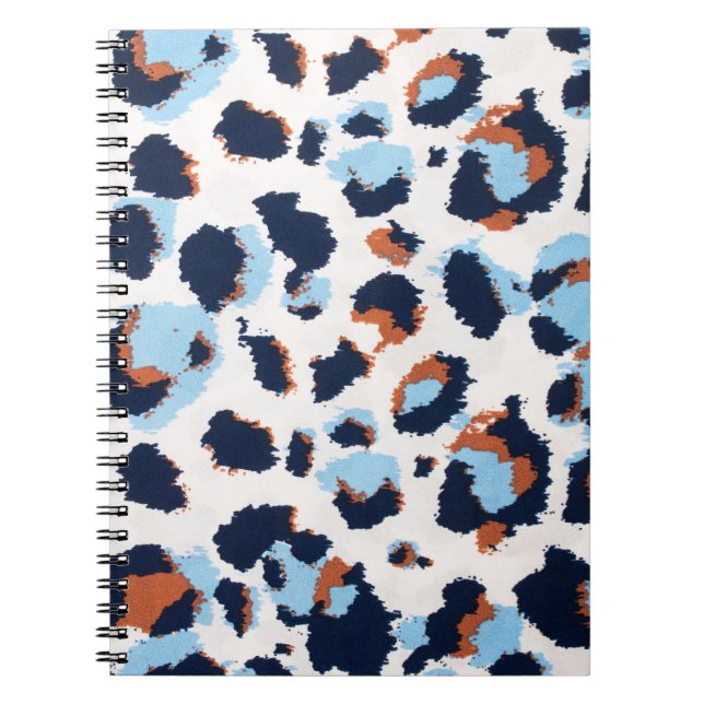 Cuaderno Funky Leopard Patterns Animal Zoo Art Animal (Frente)