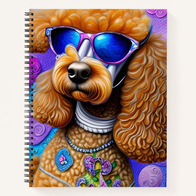 Cuaderno Funky Poodle (Anverso)