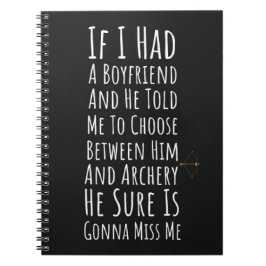 Cuaderno Funny Archery Gifts For Her Woman Archer Girls