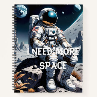 Cuaderno Funny Astronaut Gift – I Need More Space