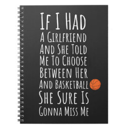 Cuaderno Funny Basketball Gifts For Him Teen Boys Men Humor