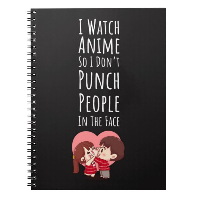 Cuaderno Funny Best Gifts For Anime Lovers Otaku Humor   (Frente)