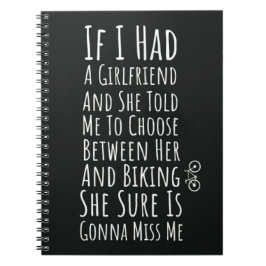 Cuaderno Funny Biking Gifts For Him Teen Boys Men Biker