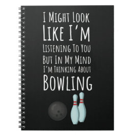 Cuaderno Funny Bowling Gifts And Novelties Sports Bowler