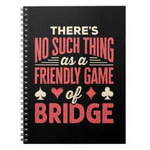Cuaderno Funny Bridge Player No es algo tan amigable como e