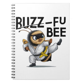 Cuaderno Funny Buzz-Fu Bee Martial Arts