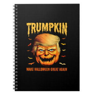 Cuaderno Funny Calabaza Estadounidense Trumpkin Haz De Hall