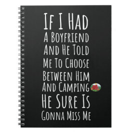 Cuaderno Funny Camping Gifts For Women Her Camper Teen Girl