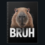 Cuaderno Funny Capybara Bruh<br><div class="desc">Funny Capybara Bruh</div>