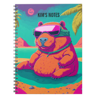 Cuaderno Funny Capybara Personalizado