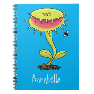 Cuaderno Funny carnívoro Venus trampa de mosca personalizad