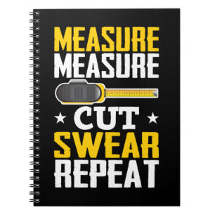 Cuaderno Funny Carpenter Woodwork Chiste Handyman