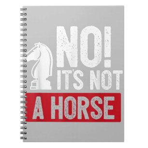 Cuaderno Funny Chess King Castling Design