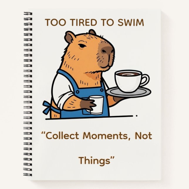 Cuaderno Funny Coffee Notes Book (Anverso)