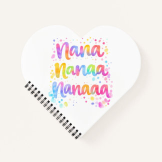 Cuaderno Funny Colorful Dreamy Quote Paint Splashes Rainbow