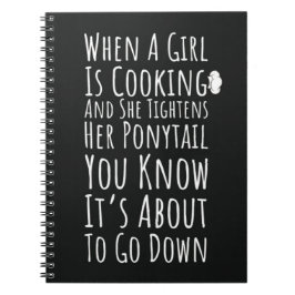 Cuaderno Funny Cooking Gifts For Her Teen Girls Daughter