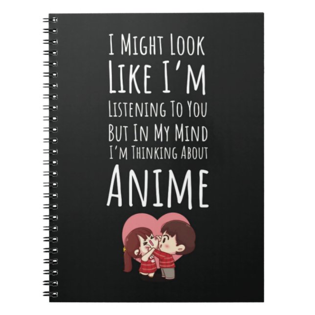 Cuaderno Funny Cool Anime Gifts Japan Japanese Kawaii (Frente)