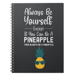 Cuaderno Funny Cute Pineapple Gifts Fruit Humor Humorous