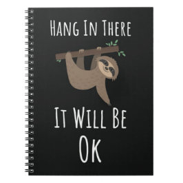Cuaderno Funny Cute Sloth Gifts Animals Relax Slow Life