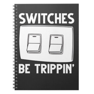 Cuaderno Funny Electrician Cambia Ingeniería Eléctrica