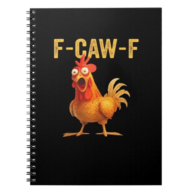 Cuaderno Funny F-Caw-F Chicken Creative Casual (Frente)