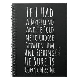 Cuaderno Funny Fishing Gifts For Women Mom Wife Fisherwoman