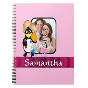 Cuaderno Funny fondo de foto personalizado