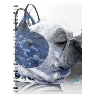 Cuaderno funny frenchbulldogs icon
