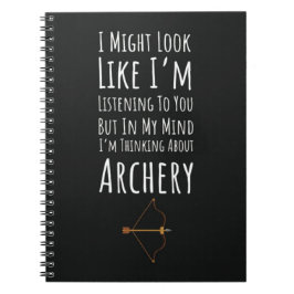 Cuaderno Funny Gifts For Archery Hunter Bow Arrow Sport