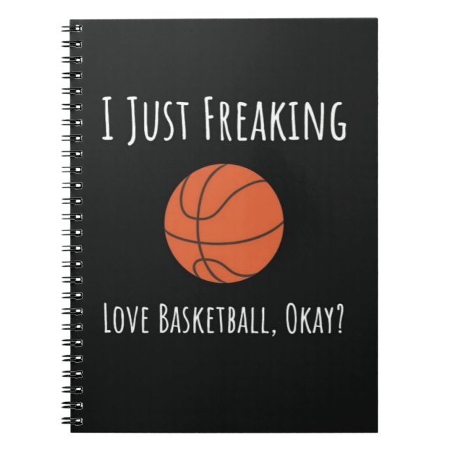 Cuaderno Funny Gifts For Basketball Lovers Player Sport Fan (Frente)