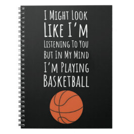 Cuaderno Funny Gifts For Basketball Players Team Fan Sports