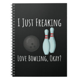 Cuaderno Funny Gifts For Bowling Lovers Bowler Sport Humor 