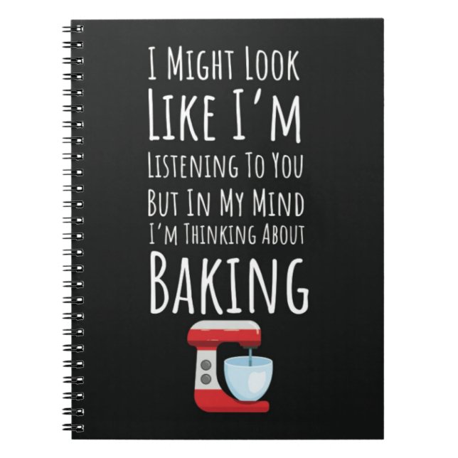 Cuaderno Funny Gifts For Bread Bakers Baking Food Bakery (Frente)