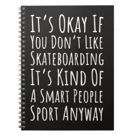 Cuaderno Funny Gifts For Skateboarders Skater Skateboarding