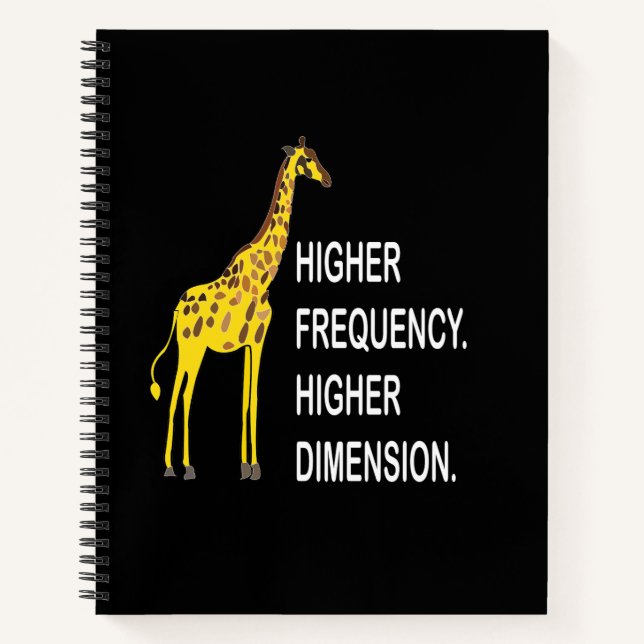 Cuaderno Funny Giraffe Pun (Anverso)