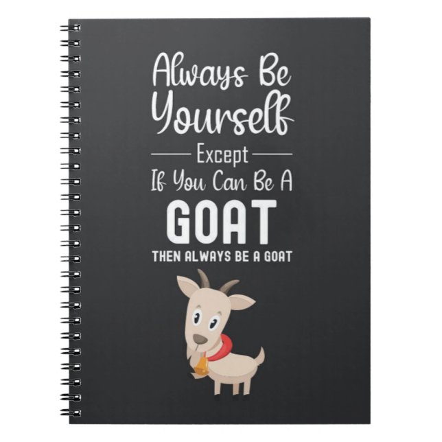 Cuaderno Funny Goat Gag Gifts Humor Farm Animal Pet Farmer (Frente)
